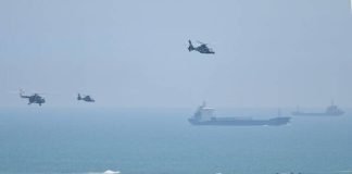 China sigue simulando ataque a Taiwán en último día de maniobras