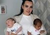 Quedó atónita al dar a luz gemelos con distinto color de piel