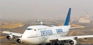 Corte de EEUU ordenó el decomiso del avión de Emtrasur