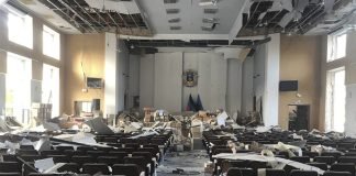 Ucrania destruyó sede administrativa prorrusa de Donetsk