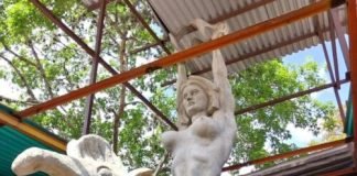 Estatua de María Lionza fue robada de la UCV y trasladada a Sorte