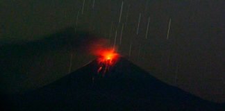 Ecuador | Volcán Sangay genera 122 explosiones en un día