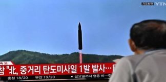 Corea del Norte vuelve a lanzar un misil balístico