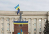 Ucrania iza su bandera en Jersón tras la retirada rusa