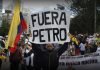 Convocan nuevas manifestaciones contra Petro en Colombia