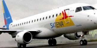 Aerolínea Satena confirma su primero vuelo entre Bogotá-Caracas