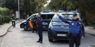 Sobre bomba explota en Embajada de Ucrania en Madrid. Un trabajador herido