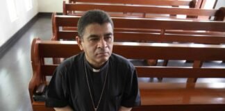 Rechazan en Nicaragua la acusación contra el obispo Rolando Álvarez