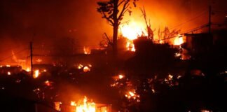 Cerca de 500 casas afectadas por incendio en Viña del Mar