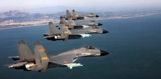 Tensión en el estrecho de Taiwán tras la mayor incursión de aviones chinos