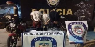 Carabobo | Detenidos tres hombres por robo de motos y celulares