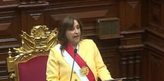 Nueva presidenta de Perú pide tregua y unión a todas fuerzas políticas