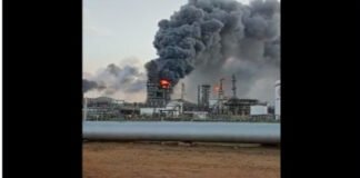 Reportan incendio en el Criogénico de Oriente