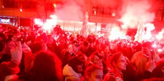 Celebraciones croatas tras triunfo contra Brasil causaron movimiento telúrico en Zagreb