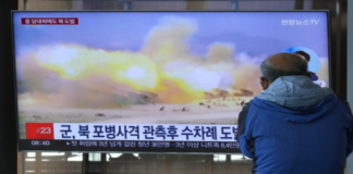 Corea del Norte dispara artillería en la frontera con el Sur