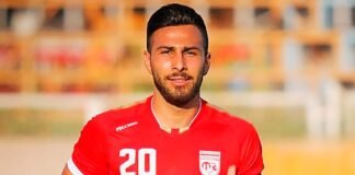 Régimen teocrático dicta 26 años de cárcel a futbolista iraní por protestas
