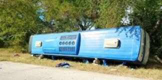 El vuelco de un autobús deja cuatro muertos y 28 heridos en Cuba