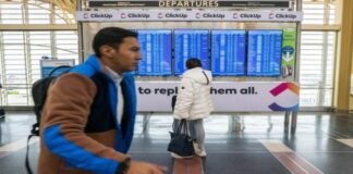 Aeropuertos de EEUU intentan volver a la normalidad tras jornada caótica