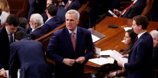McCarthy no logra el apoyo para presidir Cámara Baja de EEUU