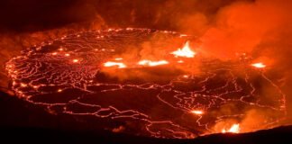 Entró en erupción el volcán Kilauea de Hawai