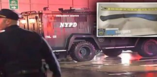 Tres policías heridos en ataque con machete cerca de festejos en Times Square