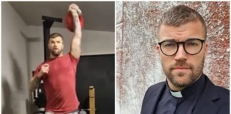 Pastor es furor en redes con sus clases de musculación