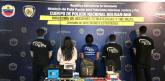 Desmantelada banda dedicada al hurto de equipos tecnológicos en local de Sabana Grande