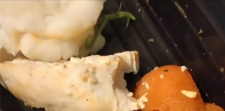 Venezolanos denuncian que reciben comida «podrida» en refugio de EEUU