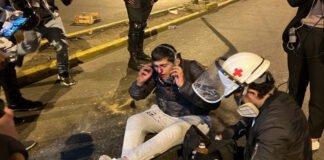 Agreden a 4 reporteros en Lima durante disturbios (+ vídeo)
