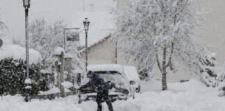 España: alerta roja en gran Galicia por temporal de nieve, lluvia e intensos vientos