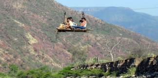 Cuatro muertos tras desplomarse un teleférico improvisado en Colombia