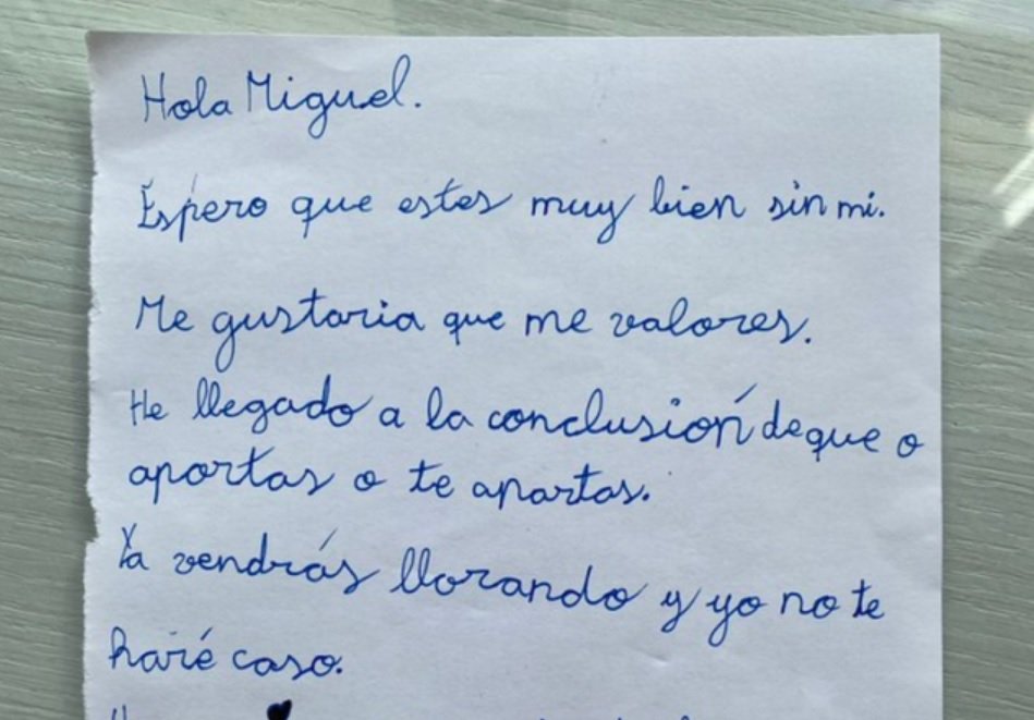 La carta de desamor de una niña de siete años con amenaza incluida - thefreedompost.net