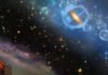 Observan por primera vez galaxias enanas con agujeros gigantes