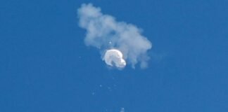 EEUU alega que derribó el globo chino “de conformidad con el derecho internacional”