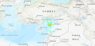 Un nuevo terremoto de magnitud 6,4 sacude el sur de Turquía