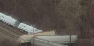 Se descarriló otro tren con material peligroso en EEUU (Detroit)