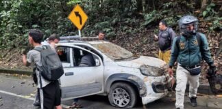 Tres policías colombianos heridos tras ataque con explosivos en la vía Cúcuta-Sardina