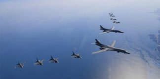 Seúl y Washington desplegaron bombarderos por misil norcoreano