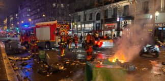 Francia enfrenta la novena jornada de protestas en contra de la reforma de pensiones de Macron