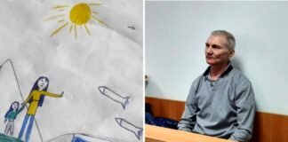 Detienen a padre ruso cuya hija hizo un dibujo en contra de la guerra en Ucrania