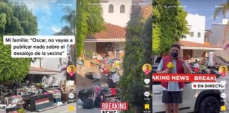 Se volvió viral por filmar el desalojo de su vecina