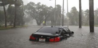 Inundaciones y vuelos cancelados por fuerte temporal en Florida (+ vídeo )