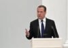 Ex Presidente Medvedev: «Es mejor la partición de Ucrania que una guerra mundial»