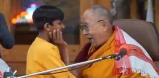 Indignación en redes sociales por video del Dalai Lama donde besa a un niño (+ Vídeo)