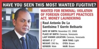 EEUU reafirma que Raúl Gorrín sigue siendo “uno de los fugitivos más buscados”