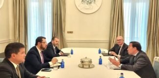 Antonio Ecarri, Timoteo Zambrano y Luis Romero se presentaron en España como la “nueva coalición opositora” de Venezuela
