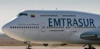 EEUU ordenó decomiso definitivo del avión de Emtrasur retenido en Argentina