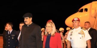 Maduro y Cilia Flores llegaron a Brasil en una visita oficial