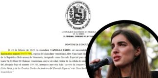 Régimen de Maduro otorgó pasaporte diplomático a la esposa de Álex Saab, Camilla Fabri