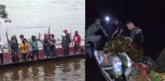Militares se enfrentaron a un grupo de indígenas en Amazonas